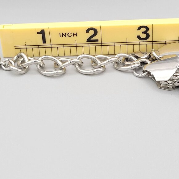 Express Y2K Braided Mesh Choker Necklace Silver Tone Has Tag Vintage - Picture 6 of 7